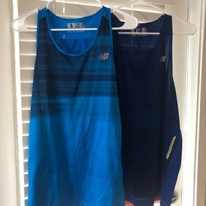 New Balance Workout Tanks Large
